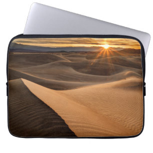 Golden Sand dunes, Death Valley, CA Laptop Sleeve