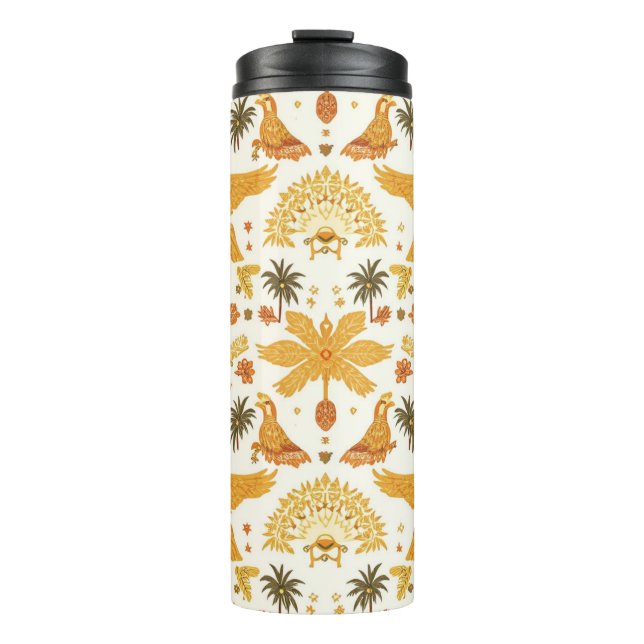 Golden Sands & Heritage Wings Thermal Tumbler (Front)