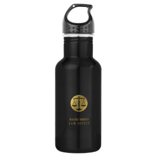 Golden Scales of Justice Professional Lawyer 532 Ml Water Bottle