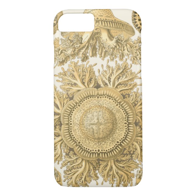 Golden Sea Creatures Case-Mate iPhone Case (Back)