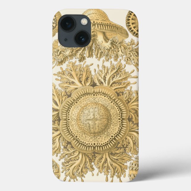 Golden Sea Creatures Case-Mate iPhone Case (Back)