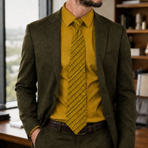 Golden Serpent Authority Tie