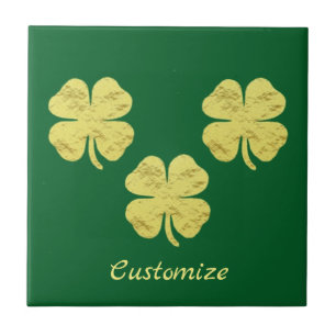 Golden Shamrocks Thunder_Cove Tile