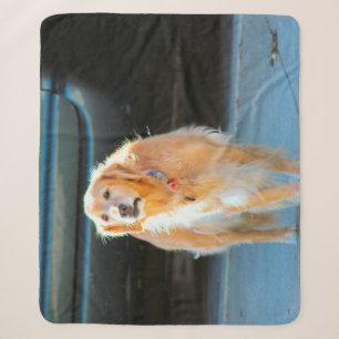 Golden Sherpa Blanket