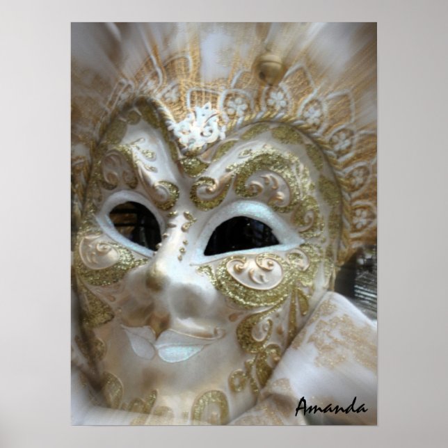 Golden Shimmers Poster (Front)
