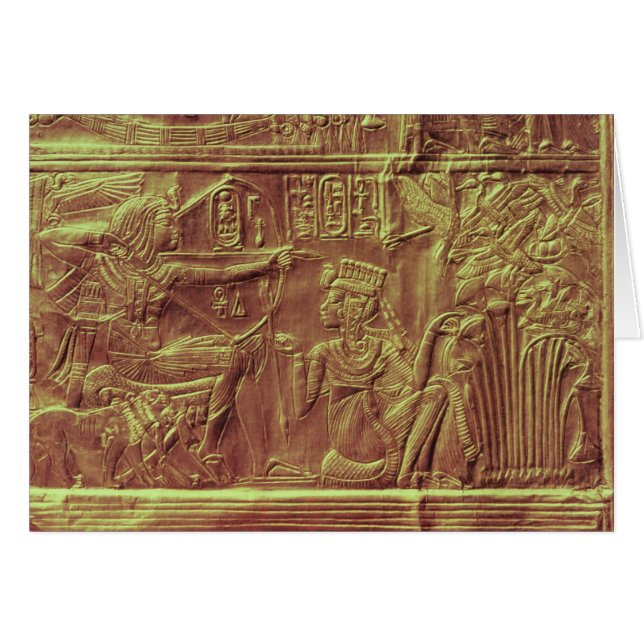 Golden shrine, Tutankhamun's Treasure (Front Horizontal)