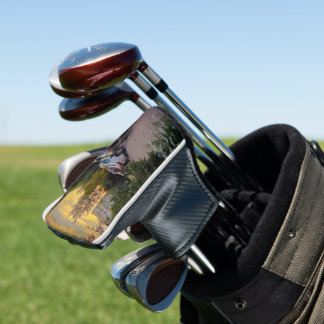 Golden Silence Golf Head Cover – Customizable