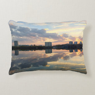 Golden Silence — Urban Refle Accent Pillow