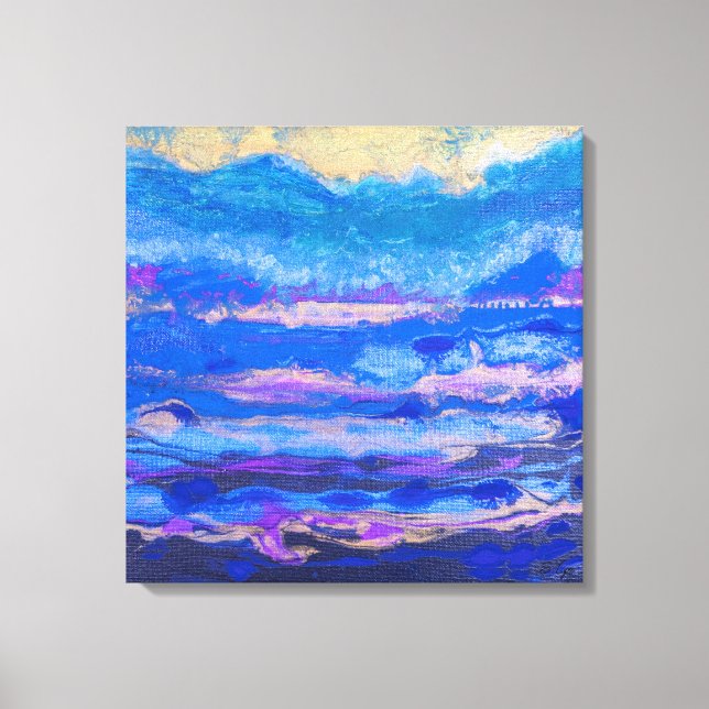Golden Skies Canvas Print (Front)