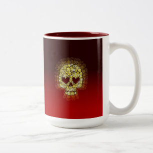 Golden Skull Mug
