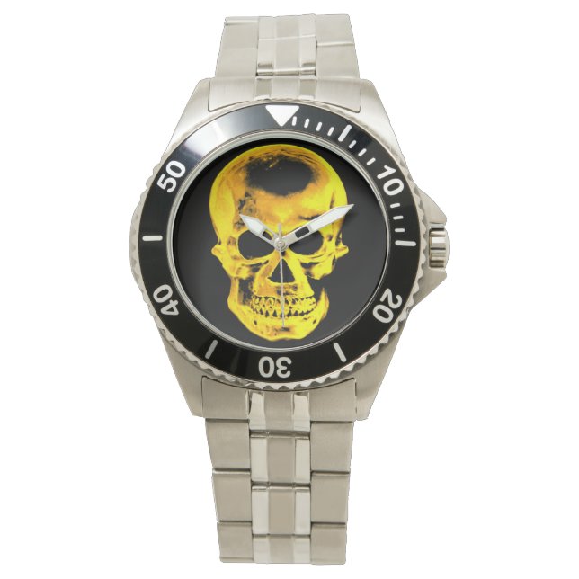 Golden Skull Watch (Front)