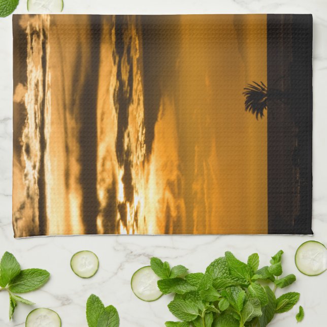 Golden Sky Kitchen Towel (Folded)