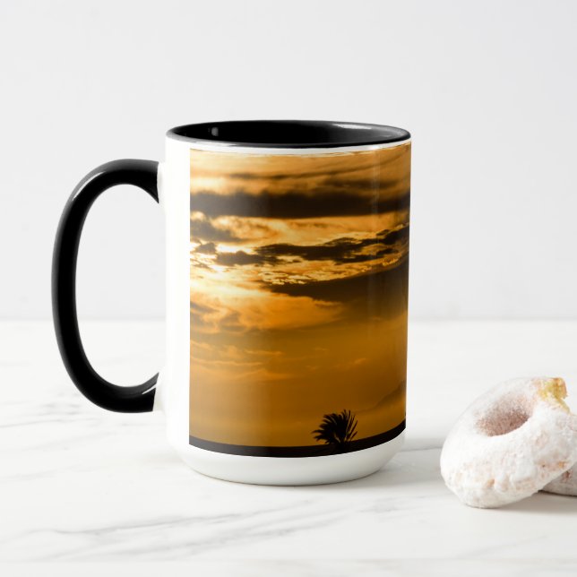 Golden Sky Mug (With Donut)