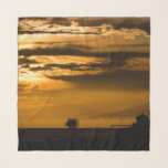 Golden Sky Scarf<br><div class="desc">After three weeks of travel through the Cape Verde islands I was desperately waiting for such a sunset. Finally, on my very last night I was rewarded with this amazing scenery. The sky was in fire, with colours ranging from gold to deep red. The water was reflecting these warm shades....</div>