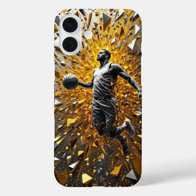 Golden Slam  Case-Mate iPhone Case (Back)