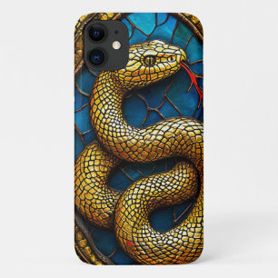 Golden snake iPhone 11 case