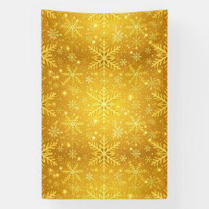 Golden Snow Banner