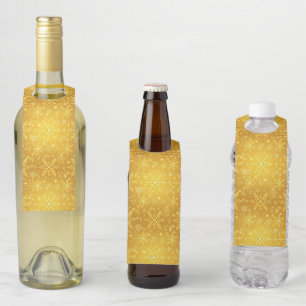 Golden Snow Bottle Tag