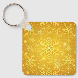 Golden Snow Keychain