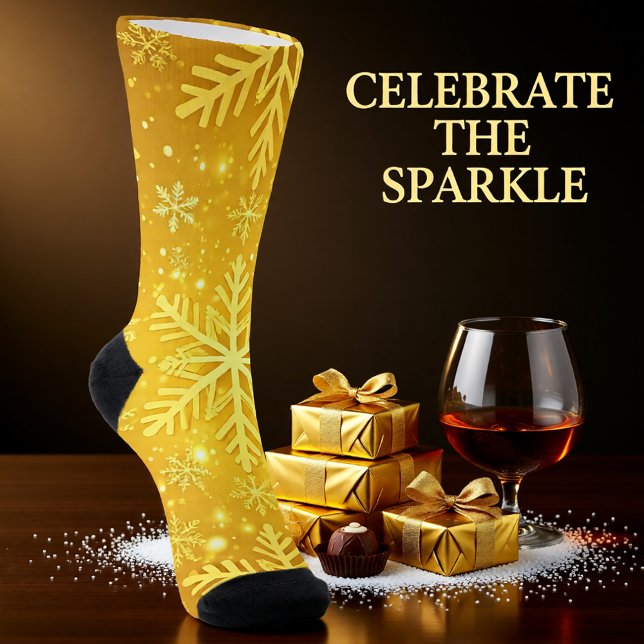 Golden Snow Socks (Creator Uploaded)