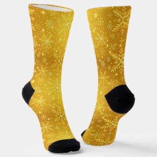 Golden Snow Socks