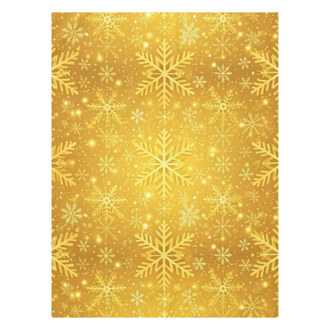 Golden Snow Tablecloth (Front)