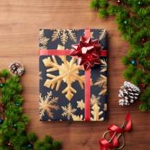 Golden Snowflakes