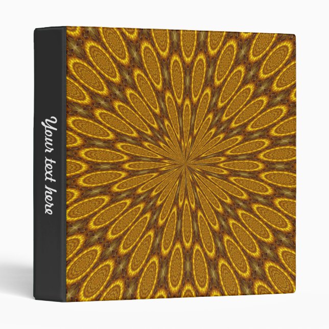 Golden Space Binder (Front/Spine)