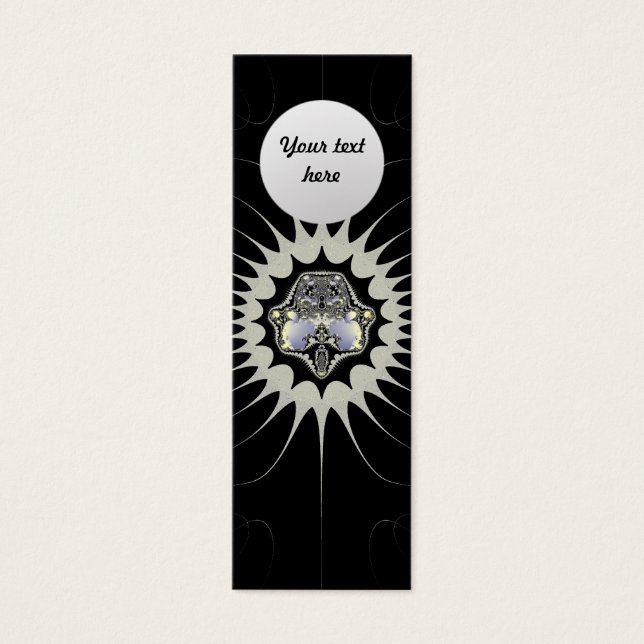 Golden Space Custom Bookmark (Front)