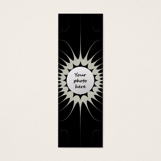 Golden Space Custom Bookmark (Front)