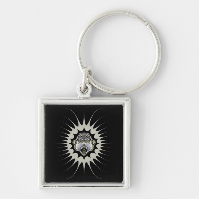 Golden Space Keychain (Front)