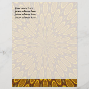 Golden Space Letterhead