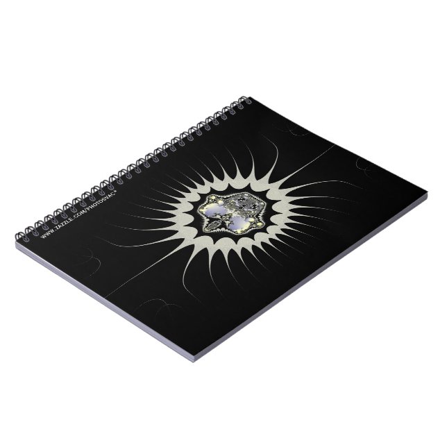 Golden Space Notebook (Left Side)