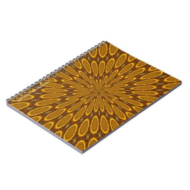 Golden Space Notebook (Left Side)