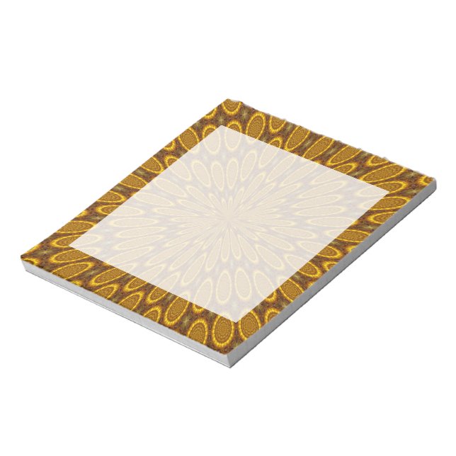 Golden Space Notepad (Rotated)