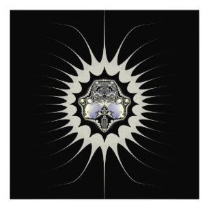 Golden Space Photo Print