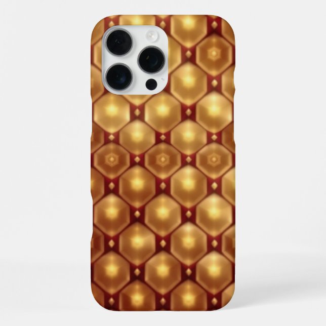 Golden Sphere Luxe iPhone Case (Back)