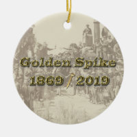 Golden Spike Transcontinental Railroad Sesquincent