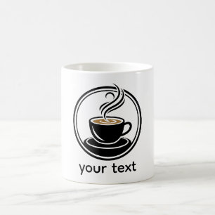 Golden Spiral in Darkness – Minimalist  Design Coffee Mug