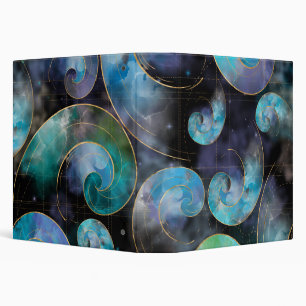Golden Spirals Pattern Binder