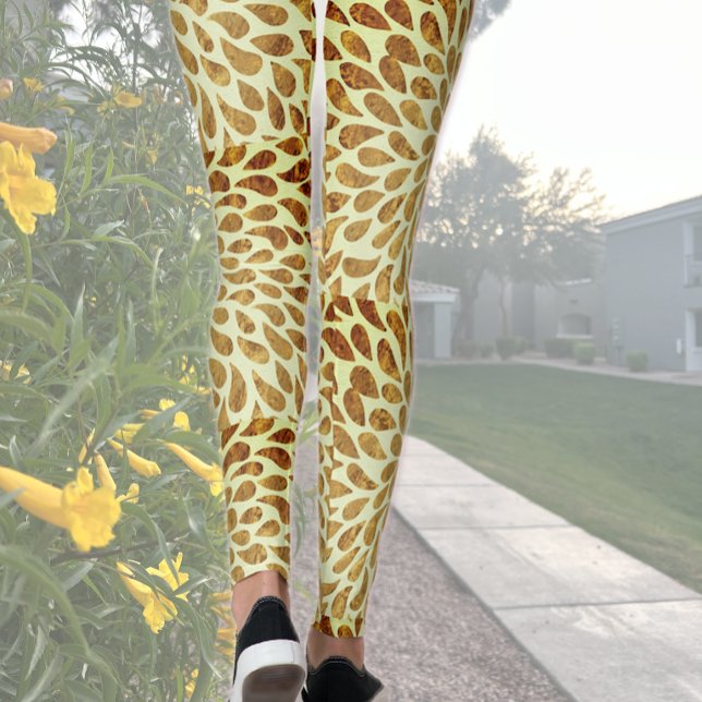 Golden Splash Leggings (Creator Uploaded)