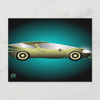 GOLDEN SPRINTER POSTCARD