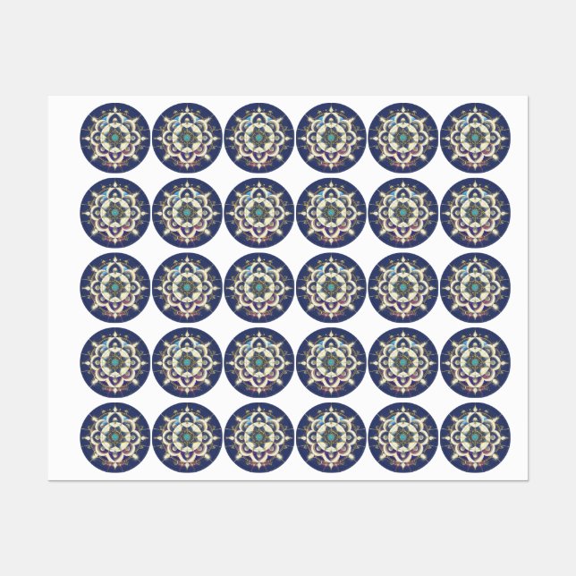 Golden Star Alignment – A Sacred Geometry Universe (Sheet)