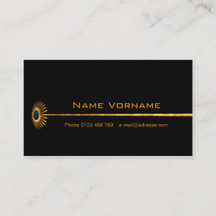 Golden Star Business Card