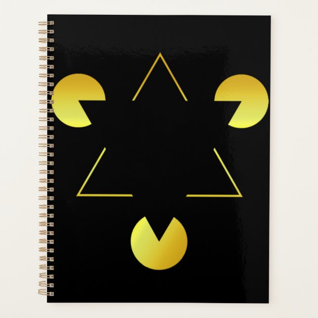 Golden Star illusion  Planner (Front)