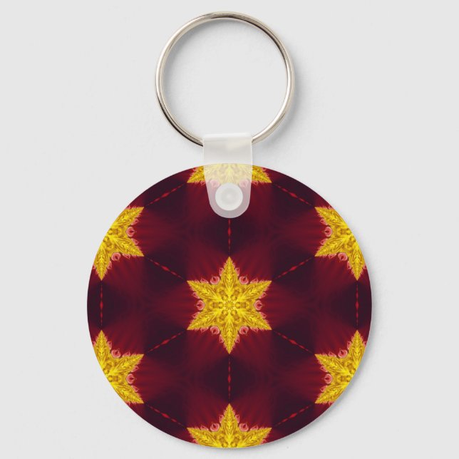 Golden Star Keychain (Front)