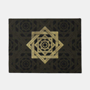 Golden Star of Lakshmi - Ashthalakshmi Doormat