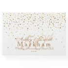 Golden Stars 50th Mariage Anniversary livre d'or