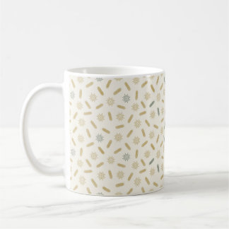 Golden Stars and Tree Brunches Coffee Mug