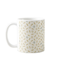 Golden Stars and Tree Bruns Café Mug